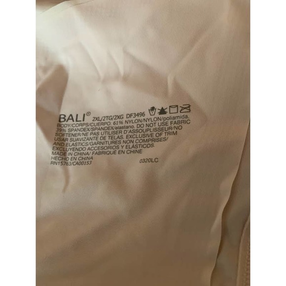 Bali 2XL Comfort Revolution Easylite Wireless Bra DF3496 Soft NWOT light pink - Picture 7 of 11